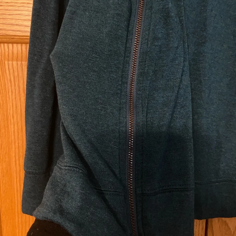 Matty M Dark Teal Crewneck Sweater with Fine Knit Texture